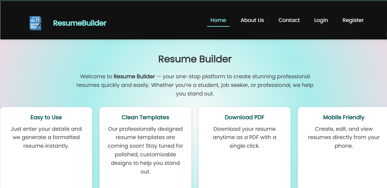 Resumes on Desk